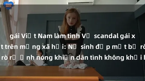 gái Việt Nam làm tình Vụ scandal gái xinh lộ hàng gây sốt trên mạng xã hội: Nữ sinh đẹp mắt bị rò rỉ ảnh nóng khiến dân tình không khỏi bất ngờ và phẫn nộ!